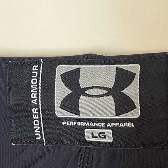 Under Armour Heatgear Black Base layer Pants Sz Large - Picture 4 of 5